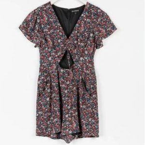 EXPRESS Size Small Woman's Coulette Floral printed Romper